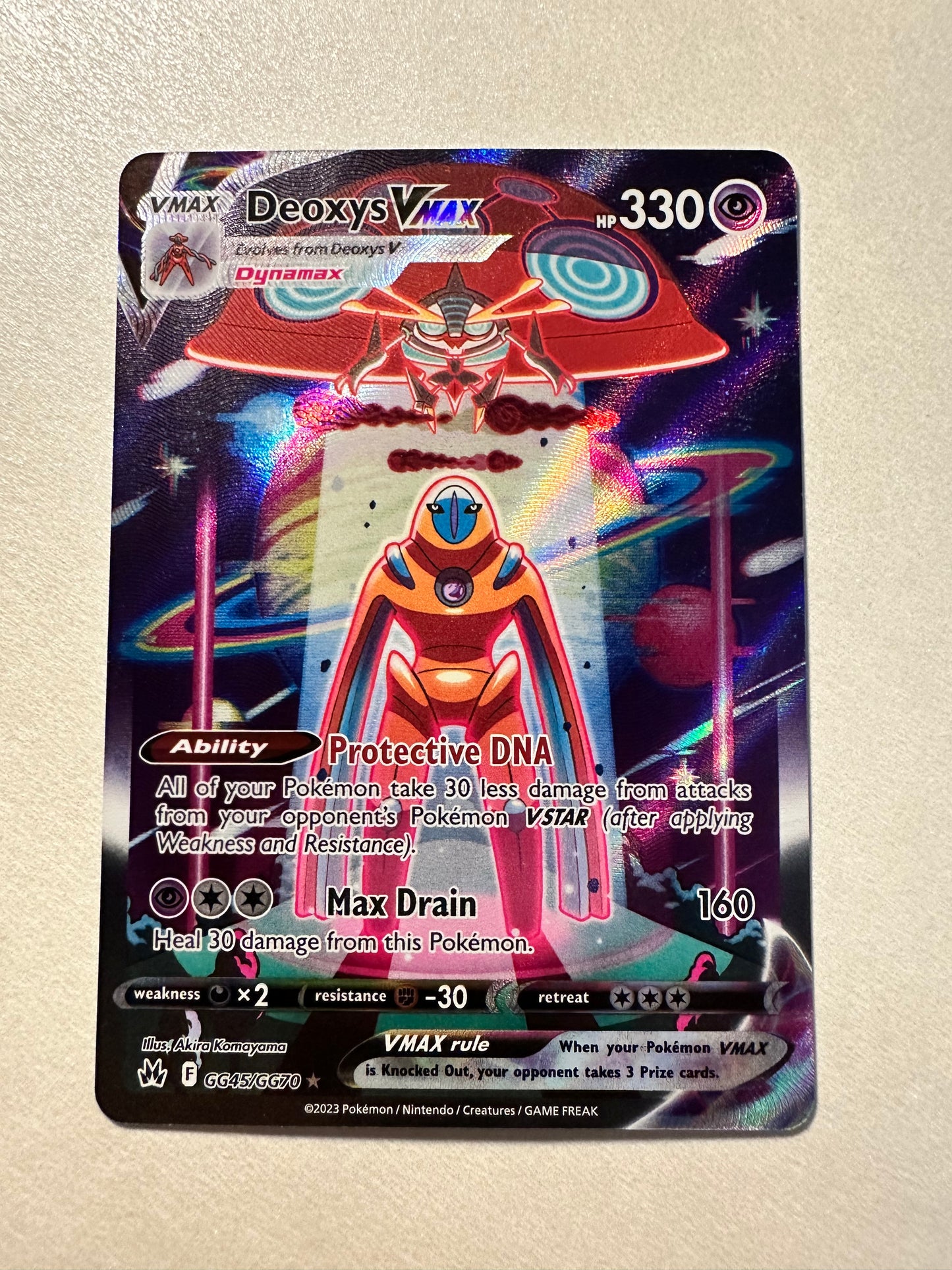 Deoxys VMAX GG45